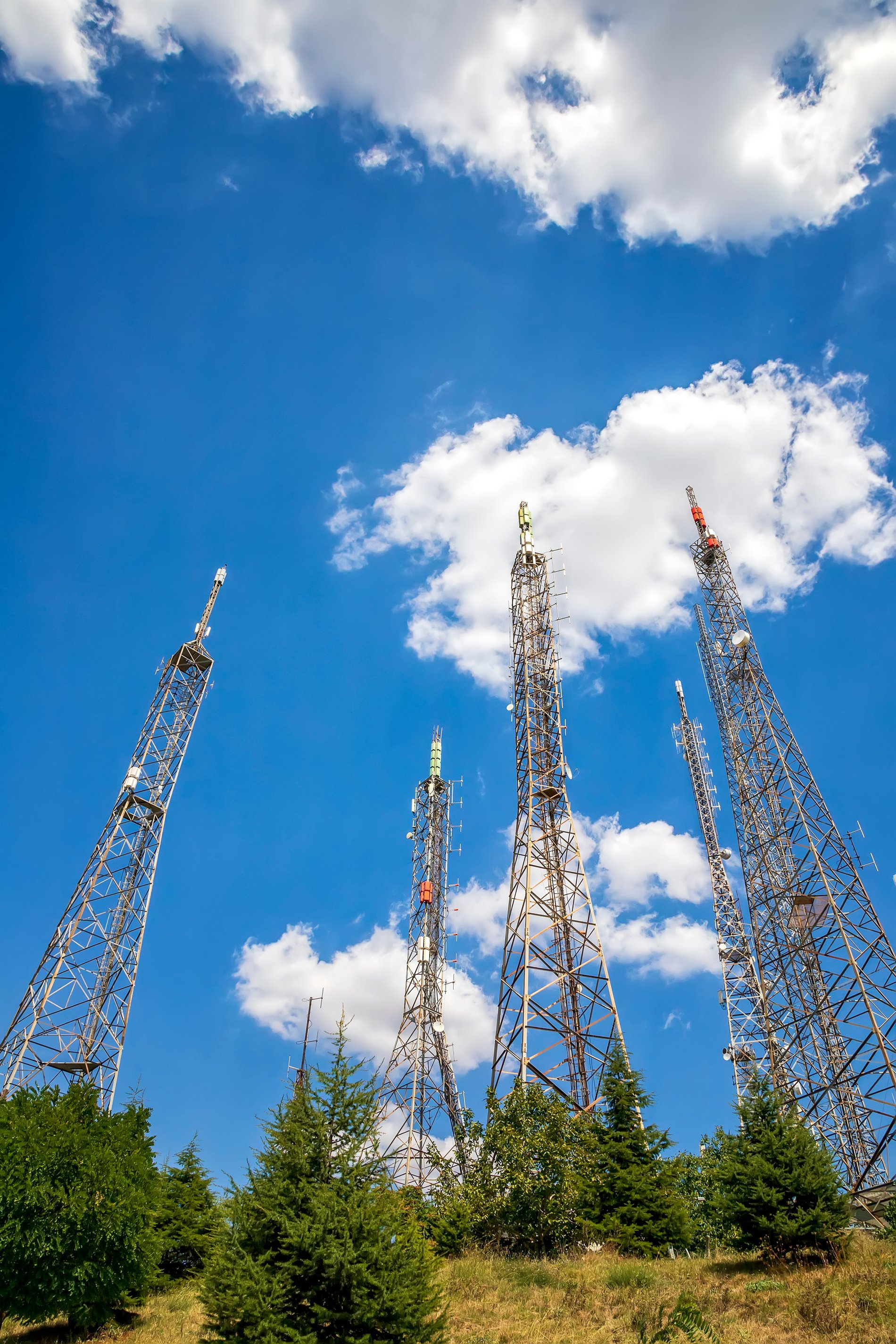 communication towers