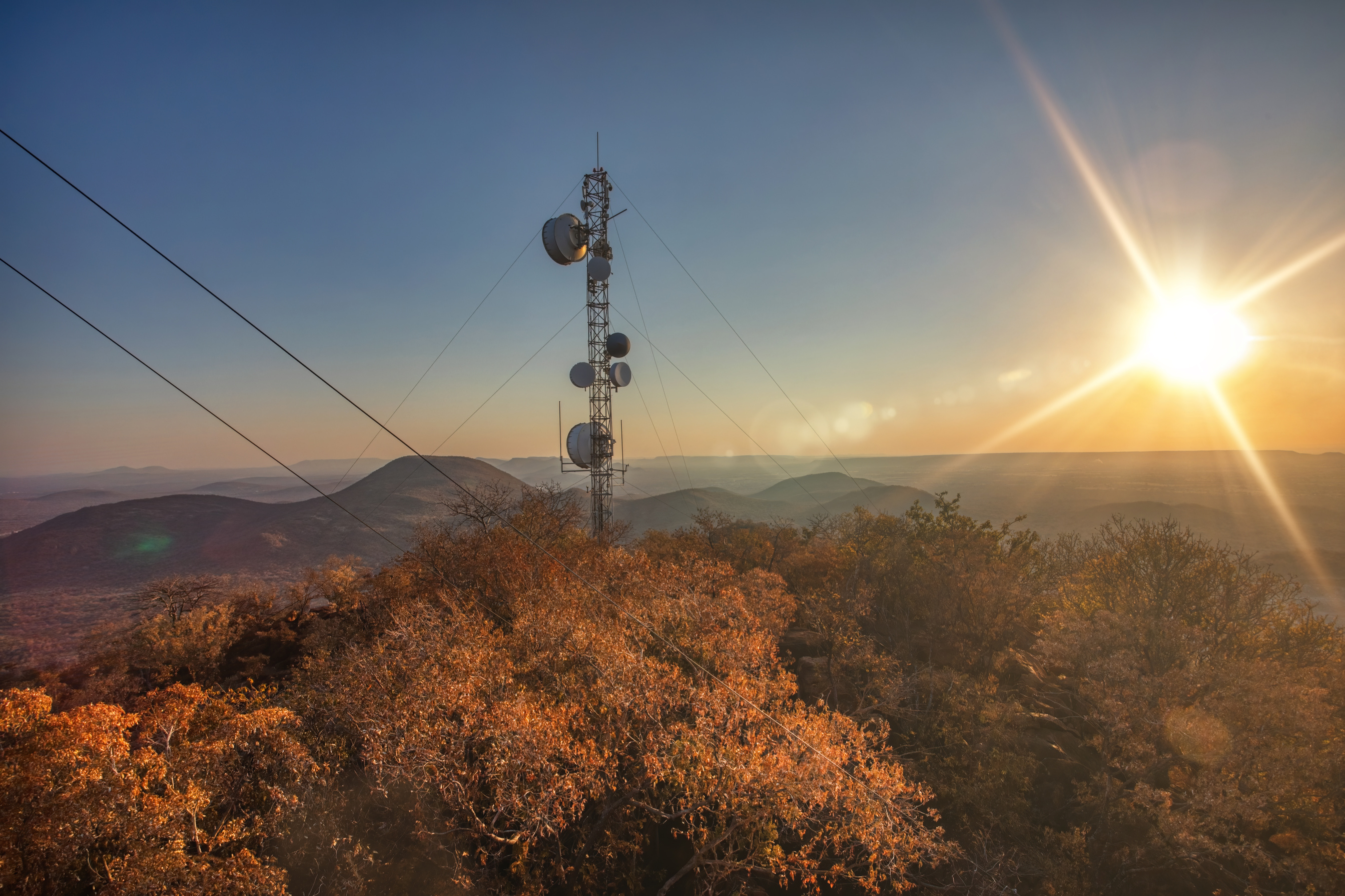 communication tower